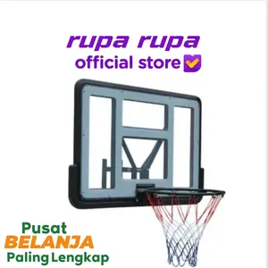 Berwyn Backboard Ring Basket S007 - Hitam