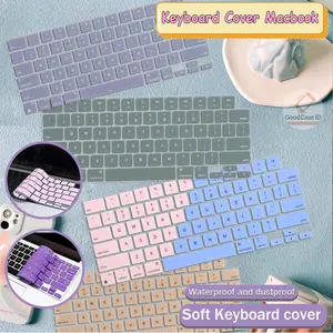 Macbook Air 13 M1 A2337 Keyboard Cover Color Softcase Silikon Protect