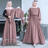 Gambar Baju Gamis Syari Terbaru Akira Maxi Dress Termurah dari Lapak Jaya22 Kab. Bandung 1 Tokopedia
