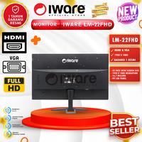 Gambar Iware Led Monitor LM-22 Inch HDMI VGA Wide dari Iware.id Kota Administrasi Jakarta Pusat 4 Tokopedia