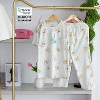Gambar GREET NIGHT WEAR - PIYAMA PENDEK PANJANG TENCEL ANAK MIX (TC-KD) PP - TC-KD-016, SIZE 4 dari greetnightwear Kota Administrasi Jakarta Utara 2 Tokopedia