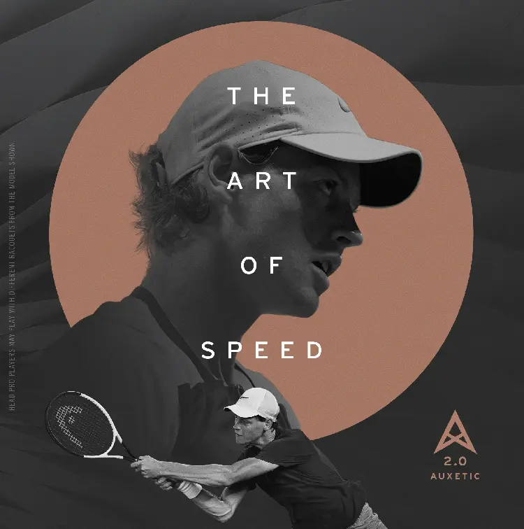 Raket Tenis Head Speed PRO MP L TEAM PWR 2024 Auxetic 2.0 Djokovic Ori 3