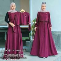 Gambar Baju Gamis Syari Terbaru Akira Maxi Dress Termurah dari Lapak Jaya22 Kab. Bandung 3 Tokopedia