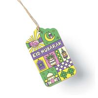 Gambar Capricorn Design Hang Tag Idul Fitri Gaya Komik Estetik | Gift Tag Lebaran Colorful Pop Art Unik - HTF121 dari Capricorn Design Kota Tangerang Selatan 2 Tokopedia
