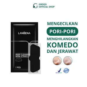 LANBENA Strip Masker Komedo Pembersih Komedo Blackhead Mask Masker Pee