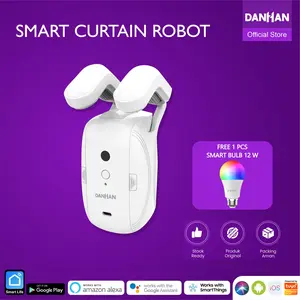 Smart Curtain Robot Danhan Gorden otomatis, Tirai Pintar, WiFi Wireless Tuya-Curtain Single