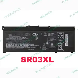 Baterai  HP Pavilion Gaming 15-cx0216TX 15-cz0056WM 15-cx0055TX SR03XL
