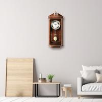 Gambar Jam Dinding Seiko Clock QXH107B 30cm Analog Brown Color Pendulum Ori dari SEIKO Clocks Kota Administrasi Jakarta Barat 3 Tokopedia