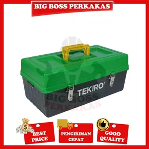 Tool Box 3 Susun Plastik uk 426x235x180mm (ST-YB2046) Tekiro