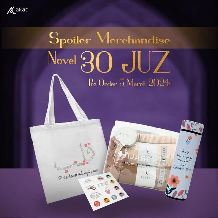 Gambar Buku Buku Novel 30 Juz - Romee - Akad - Bumi Fiksi dari bumifiksijakarta Jakarta Selatan Tokopedia