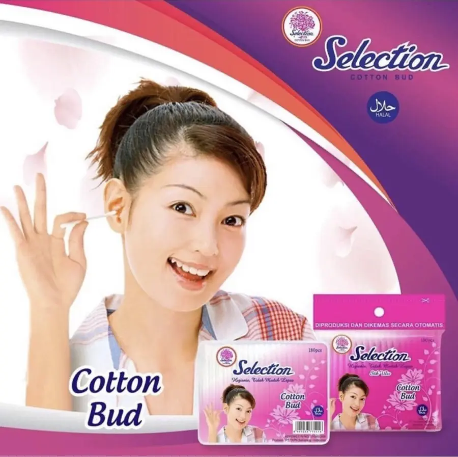 Selection | Cotton Bud 100 Pcs | Korek Kuping Cottonbud Selection Pack