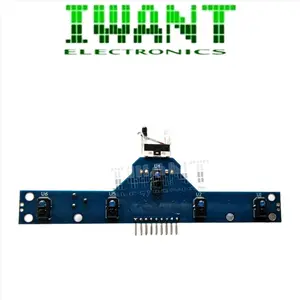 LINE FOLLOWER SENSOR 5 CHANNEL MODULE LINE FOLLOWER TRACKING SENSOR TCRT5000 TCRT 5000 5 WAY 5 LINE 5CH CHANEL MODUL
