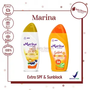 MARINA UV White Sunblock SPF 30 | MARINA UV WHITE Extra SPF 30 Yogurt