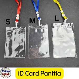 Name Tag Panitia + Tali / ID Card Mika Plastik / Name Tag Panitia