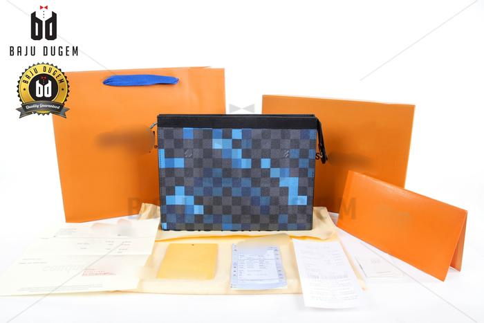 Gambar Handbag Clutch Pria L Premium Quality Impor - CL L10 dari baju dugem Kota Administrasi Jakarta Utara Tokopedia