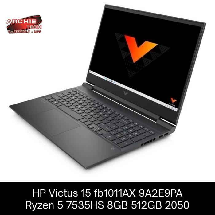Jual HP Victus 15 fb1011AX 9A2E9PA Ryzen 5 7535HS 8GB 512GB 2050 W11 ...