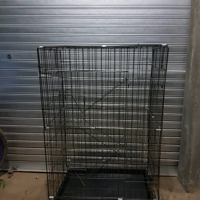 Kandang Kucing Lipat 3 Tingkat UK 60*42*100 4