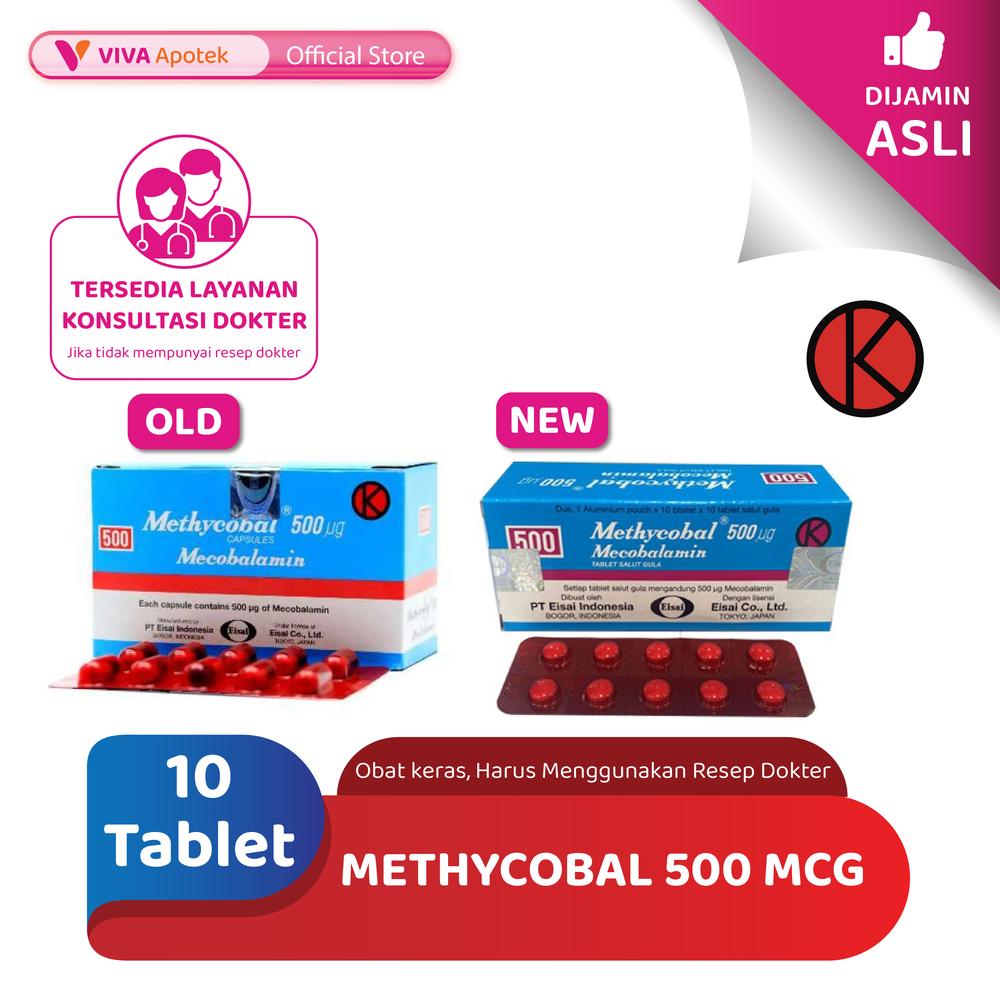 Methycobal 500 mcg Strip 10 Tablet
