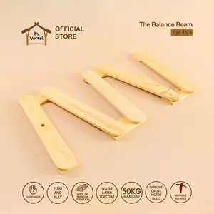 Balance Beam [Premium] / Papan Keseimbangan Anak / Papan Titian Kayu