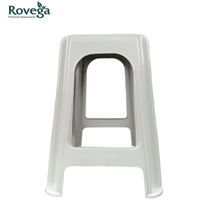 Gambar Rovega Kursi Plastik GSC-7777 Minimalis & Elegan Grey 36x36x46cm Karet Anti Slip Furniture Berkualitas Tinggi Chairs dari Rovega Premium Houseware Kota Administrasi Jakarta Utara 3 Tokopedia