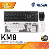 Gambar REXUS KM8 Combo Wireless - Office Keyboard & Mouse Wireless dari Techno Computer Bali Kota Denpasar 1 Tokopedia
