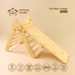 Pikler Triangle [Premium] / Tangga Manjat Anak /Wooden Pikler Triangle