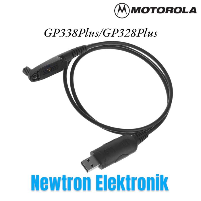 Gambar Kabel Program USB HT Motorola Gp338Plus GP328 GP338 Plus Programming dari NEWTRON ELEKTRONIK Kab. Pati Tokopedia