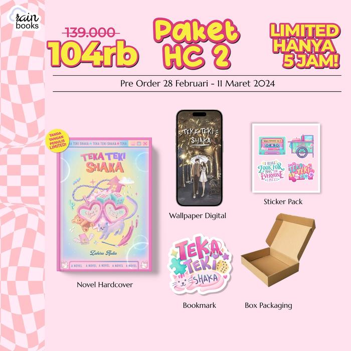 Gambar Pre Order Buku Novel - Teka Teki Shaka - Zahira Aulia - Rainbook Publi dari Bumi Fiksi Makassar Kota Makassar 3 Tokopedia