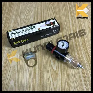 MOLLAR Mini Air Control Unit 1/4 Inch Filter Kompresor Udara Regulator