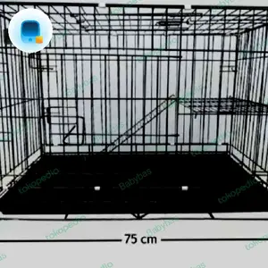kandang kucing besar murah UK 75 x 45 x60