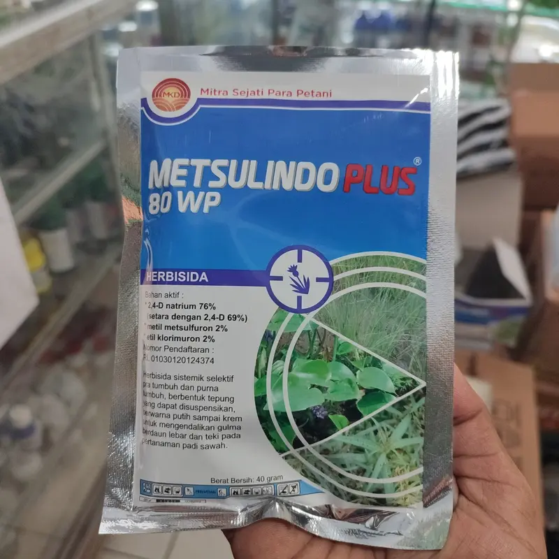 Herbisida Selektif Metsulindo Plus 80WP 40gr