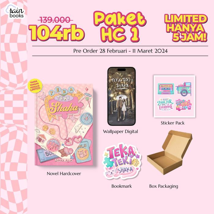 Gambar Pre Order Buku Novel - Teka Teki Shaka - Zahira Aulia - Rainbook Publi dari Bumi Fiksi Makassar Kota Makassar 2 Tokopedia
