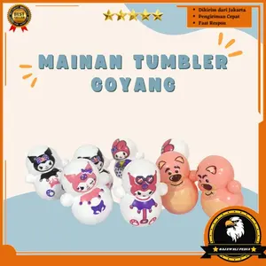 20pcs Mainan Bayi Tumbler Goyang Mainan Anak Kartun Boneka Salju RJ