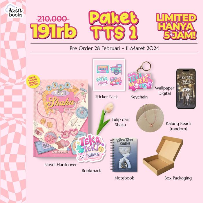 Gambar Pre Order Buku Novel - Teka Teki Shaka - Zahira Aulia - Rainbook Publi dari Bumi Fiksi Makassar Kota Makassar 4 Tokopedia