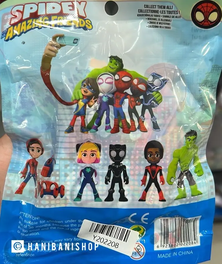 Mainan Gacha Anak Action Figure SPIDERMAN