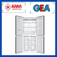 Gambar KULKAS GEA G4D 404 LEMARI ES 2 PINTU INVERTER G4D-404 4 PINTU SILVER dari KAKA ELEKTRONIK Kota Tangerang Selatan 3 Tokopedia