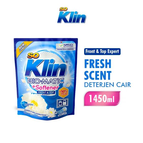 So Klin Bio Matic Liquid Front Load Pouch 1600 mL 3