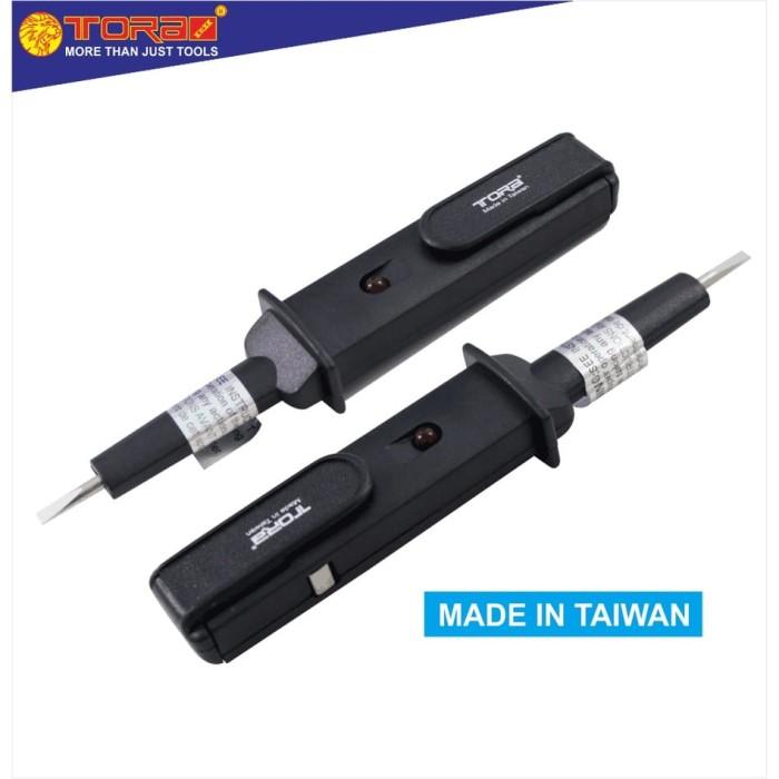 Gambar TORA Obeng Tespen Minus 14 CM - Tespen 12 - 440V AC - TAIWAN dari Tora Official Shop Kab. Bandung Tokopedia