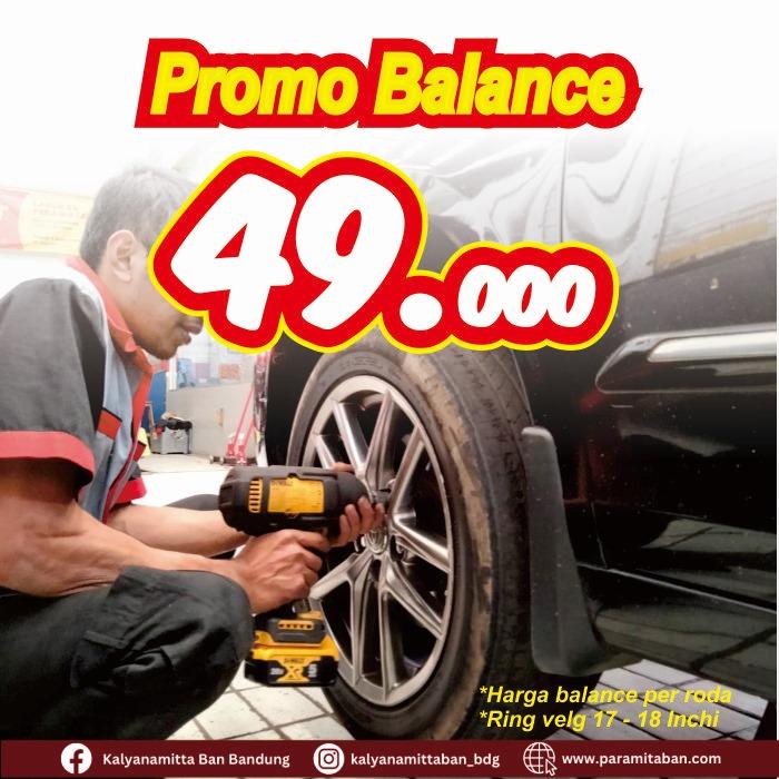 PROMO Balance Mobil Ring 17 - 18