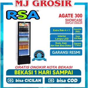 RSA Agate 300 / RUBBY 280 / SCN-287 / ATIS-288 / SRS-275/279 / SRS-288 Showcase Thermostat R-600a Garansi 5 Tahun