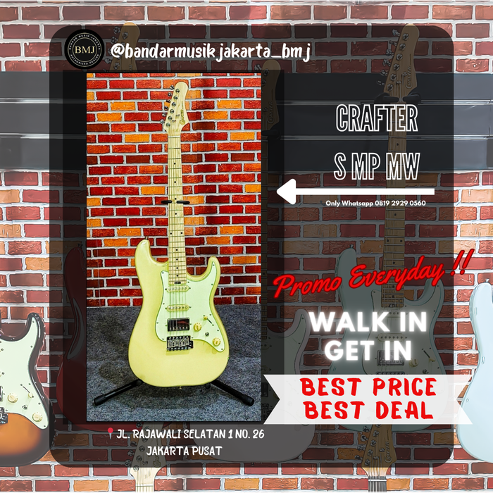 Gambar CRAFTER MODERN SERA S MP MW (MALTY WHITE) , BMJ dari Bandar Musik Jakarta BMJ Kota Administrasi Jakarta Pusat Tokopedia