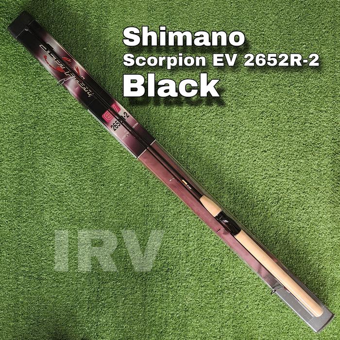 Jual Shimano Scorpion EV 2652R-2 (Black) Second Japan - Kota