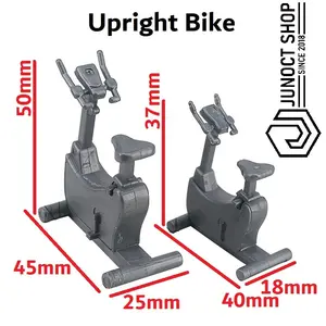 Maket Upright Bike Sepedah Statis Sprint Fitness Home Skala 1:30 1:25