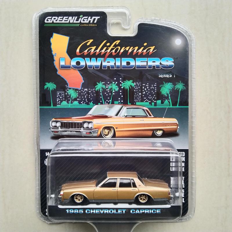Greenlight 1985 Chevrolet Caprice California Lowriders Gold Lowrider ...