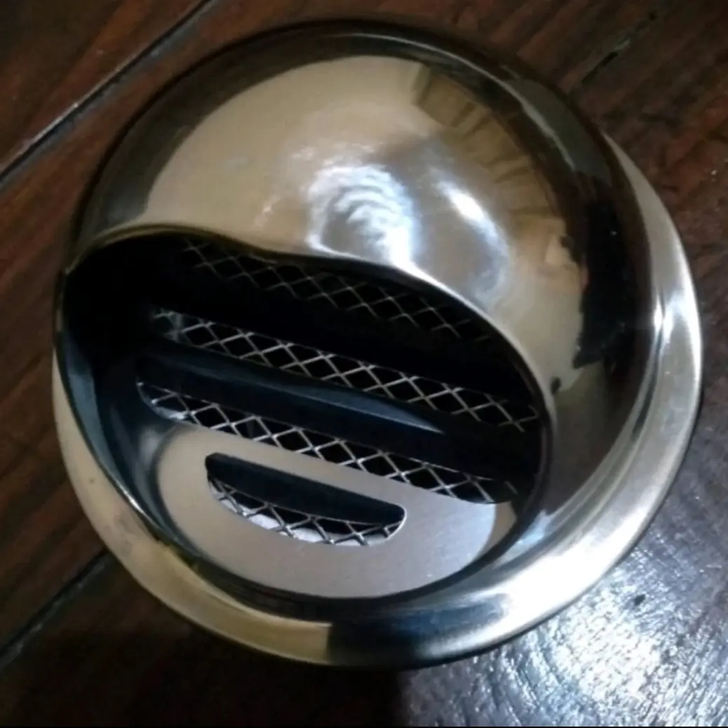 wall air vent grill cover ducting 3 in stainles tutup inline duct fan