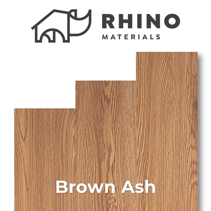 Gambar Lantai Kayu SPC 5mm - Rhino Brown Ash dari Rhino Materials Jakarta Barat Tokopedia