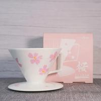 Gambar Coffee Dripper SAKURA KADOU X HASAMI DRIPPER M1 BONE CHINA Filter Cup dari Cengli Store Kota Surabaya 2 Tokopedia