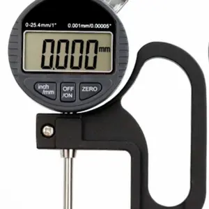 Alat Ukur Ketebalan 0-25.4 mm / 0.001 mm Thickness Gauge Digital 0-25.