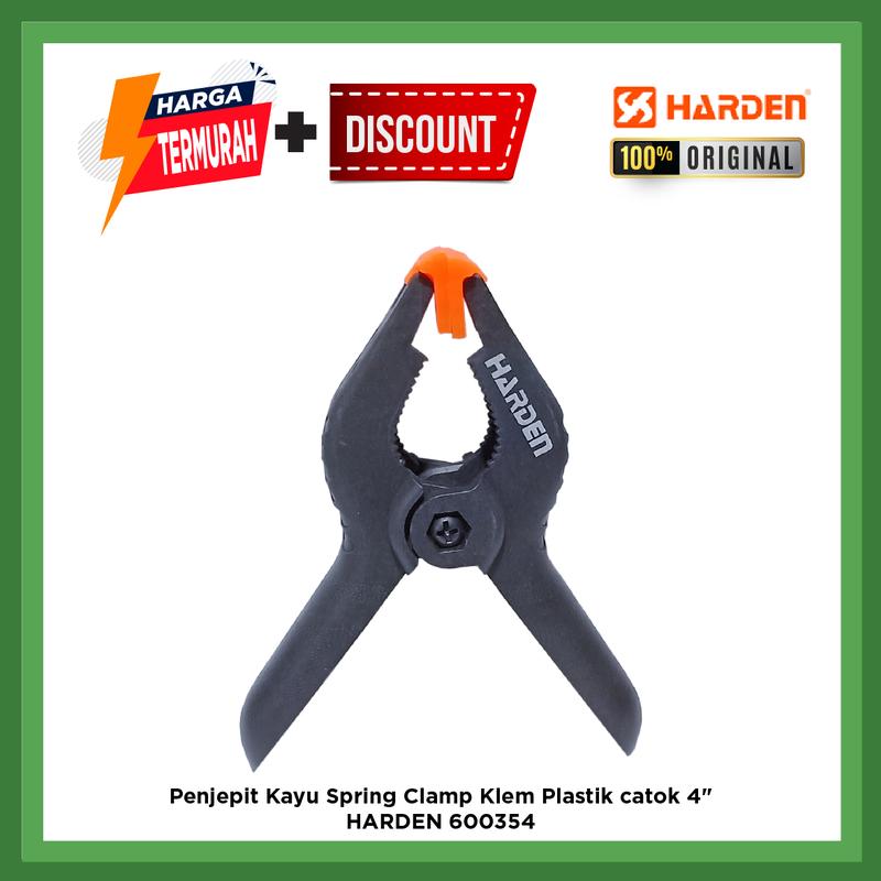 Klem Spring Penjepit Kayu Spring Clamp Klem Plastik catok 4 inch - Shop | Tokopedia