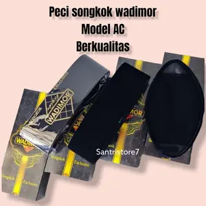 peci songkok WADIMOR AC tinggi 7 8 9 10 cm terlengkap